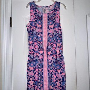 Lilly Pulitzer-Windward Dress Iris Blue Werk It- New Without Tags- Size S